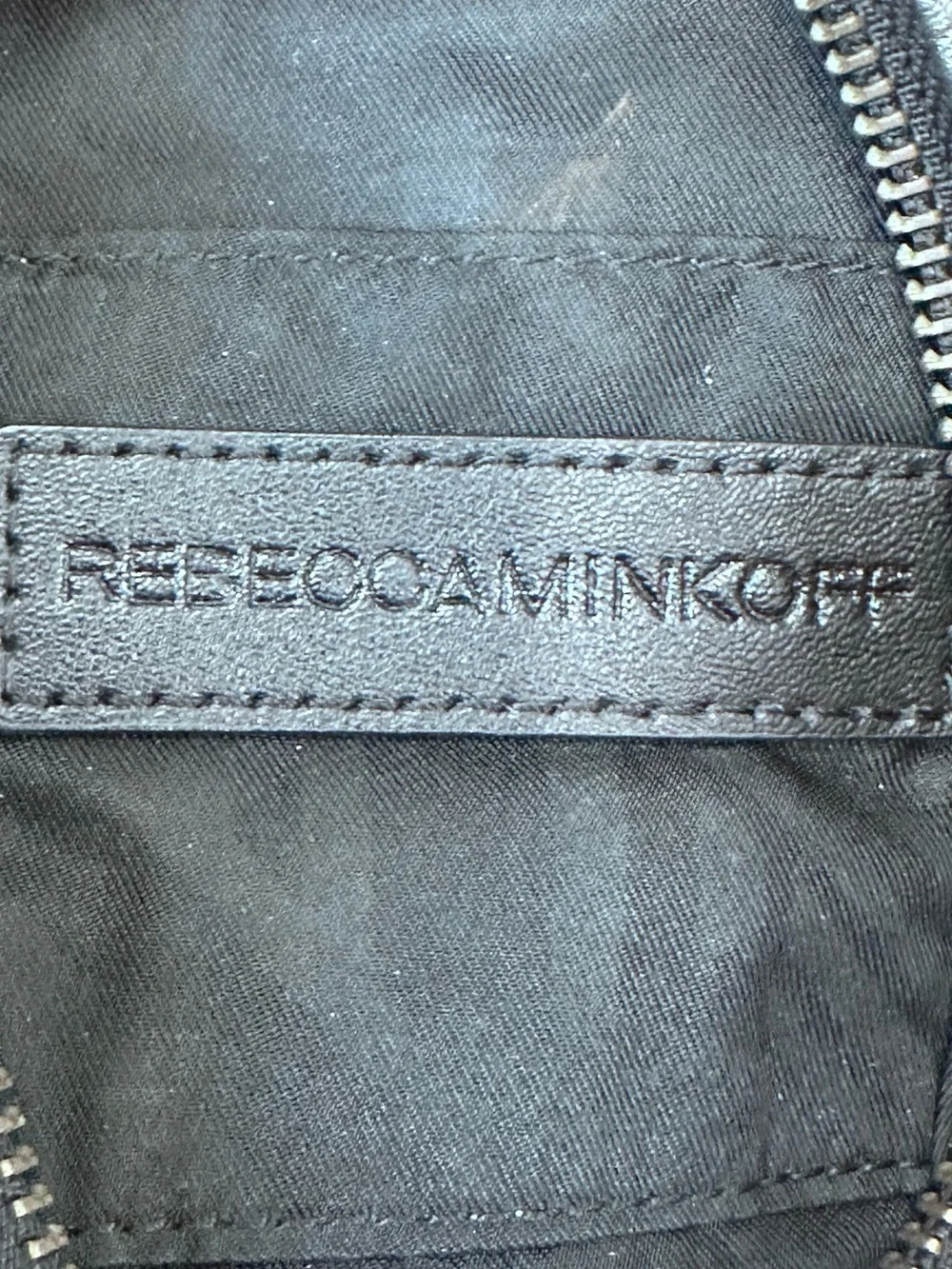 Rebecca Minkoff Mini Julian Silver Metallic Leather Backpack Sling Bag